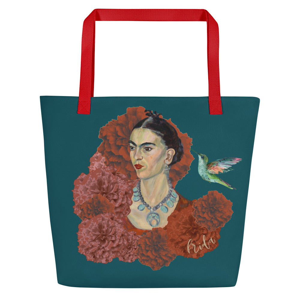 Frida's Got a Brand New Bag Large Tote