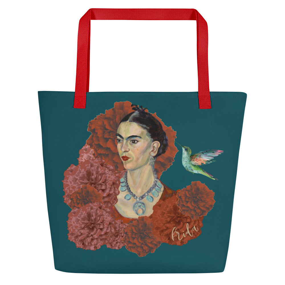 Frida's Got a Brand New Bag Large Tote