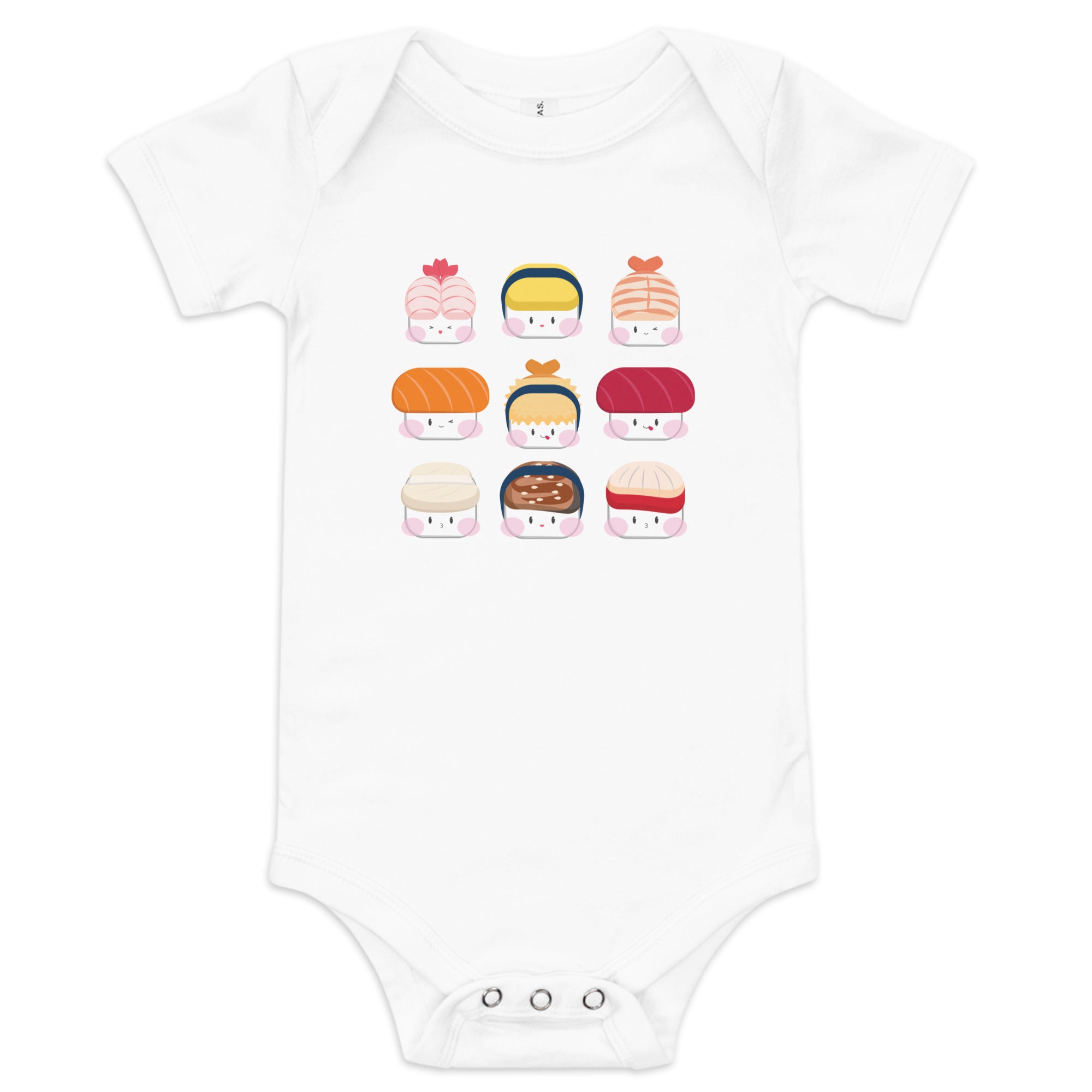 Roll with It Sushi Baby Short Sleeve One Piece