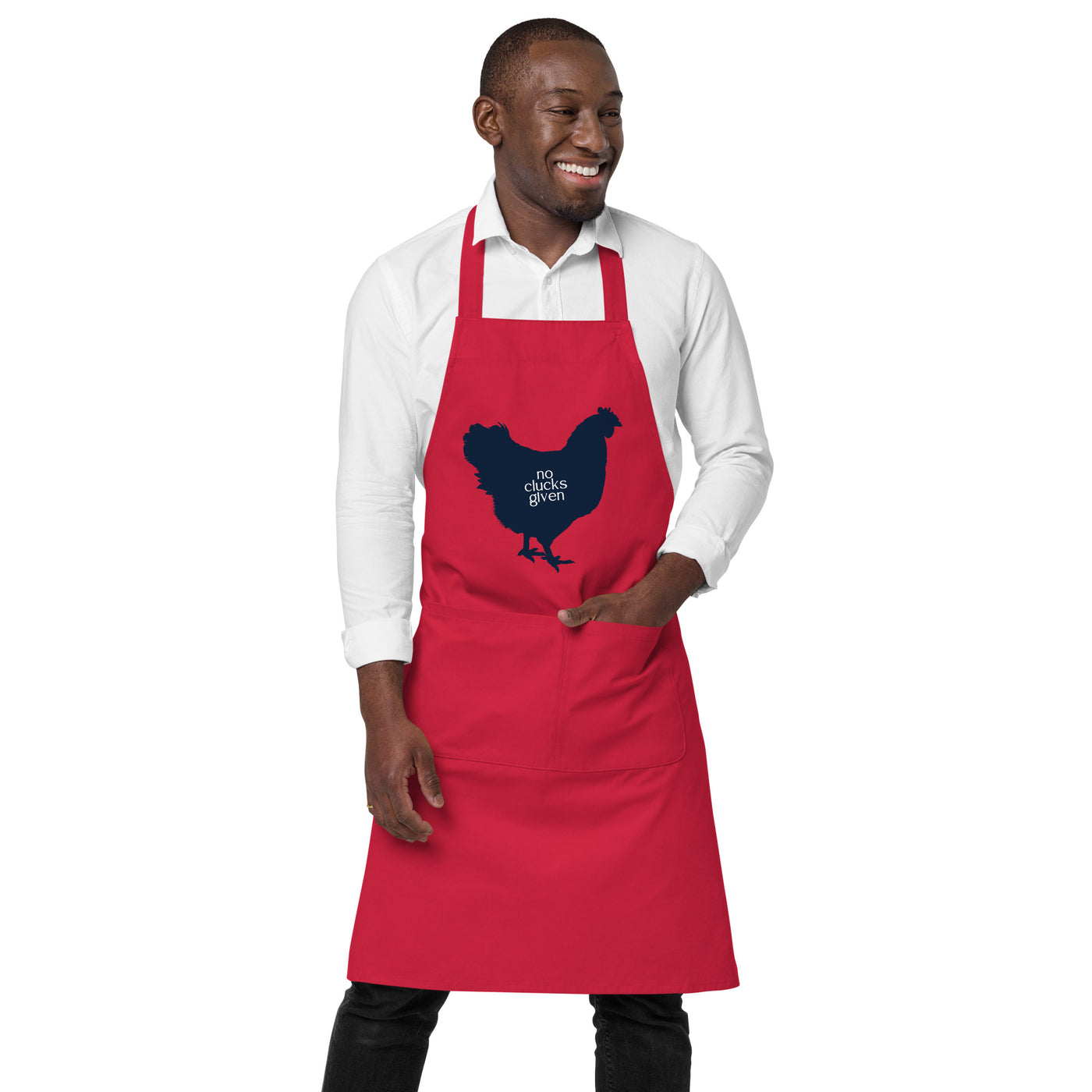 No Clucks Given Apron